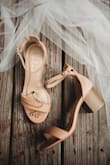 I love these shorter heels! I wore them for my wedding and they were so comfortable and I was able to wear them the entire night. - Alexis M.