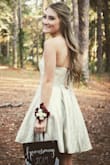 Bought this dress for homecoming and turned out perfect! Fit true to size, great quality material. :) - Gina B.