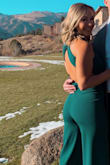 I got so many compliments on this jumpsuit! I definitely recommend. - Kendall N.