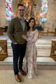 I wore this for my godson's baptism and I received so many compliments! Fits true to size. - Giselle C.