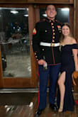 I am short so I had to get my dress hemmed. However, I could have gotten away without doing that, just made it easier to walk in the dress. The material is stretchy so the dress was comfortable all night long. The shoulders never bothered me. Very flattering and would recommended to anyone. - Marissa W.