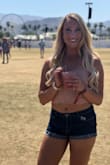 Had this for Stagecoach in 2019 and this top did not disappoint! It's flattering on any figure and the dusty rose pink is super cute and goes with shorts or jeans or a cute midi skirt. - Mallory M.