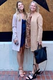 First of all, I LOVE the color of this dress! Really pretty and flattering. I wore it to dinner and a show with my mom, it felt/fit great and wasn't too over the top sexy. - Allie G.