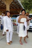 I love, love this dress. It was perfect and was described so accurately by everyone who purchased it. It's so much prettier in person. It fitted well and was very comfortable. I can't wait to wear it again!!! - Daphane W.