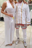 I wore this for a white party and it was super comfy. I had ordered a medium thinking it would fit but it was too short in the torso and I had full camel toe. Large is perfect for me! Return process was super easy. - Vanessa E.
