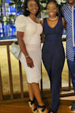 Loved this outfit! It was a hit. Wore it for my rehearsal dinner. Such a nice blue with the right amount of sparkle. Only thing was it was very long since I'm short, but with heels it was the right length! - Ellen O.