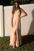 This heels was comfy and perfect! I'm surprised that I could stand all night in heels. I will be buying in black too because I love it! - Kristtal C.