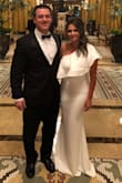 I absolutely love this dress! It is definitely form fitting but flattering at the same time! I ordered a small & a medium. I normally wear a small but felt more comfortable in a medium. Would have had to get both hemmed when with 4" heels. I got so many compliments on this dress!! - Sunshine H.