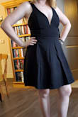 I'm a little short, so I had to take the straps up a bit. Not terrible to do because you can get to the seam through the lining to just pull the straps down. I loved wearing this dress to a gala after party. It was perfect. - Kimberly W.
