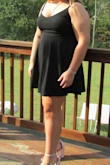 My daughter wore this dress for homecoming. It fit her perfectly. The dress was made of good quality. I was very happy with the thickness of the material. - Erin V.
