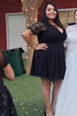 This was my first time buying a dress online, when I came across Lulus I fell in love with this dress. It fit perfectly. The zipper on the back of the dress was very sturdy not like other dresses with a very loose zipper. It was a perfect length and I received a lot of compliments on my dress. I will be ordering it in another color because I loved the black one so much. Since I am big busted it fit a little tight up top but that didn't bother me at all! I highly recommend this dress to any one for any occasion! - Stephanie B.