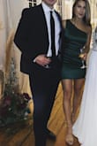 Ordered this dress in a size XS for a wedding and it fit perfectly. I thought it would be a little short for a wedding but it was a great length. The material was super high quality too! Received so many compliments! - Taylor Z.