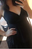 It fits perfectly and the chest area fit well too. I'm glad I purchased this dress. - Angela T.