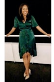 Beautiful dress, love the fabric, received lots of compliments, perfect for the occasion. Even though it was a little tight on the waist, but was ok overall. - Ijeoma E.