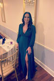 This dress was perfect for a fall wedding dress I attended in NYC. I received so many compliments and felt beautifully wearing it. The dress is well made and fits perfectly. - Jacqueline M.