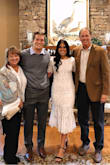 The dress was perfect for my wedding shower in GA. My fiancé's side of the family is a bit more conservative so this dress was a perfect mix of classy and modest yet flattering and a hint of sexy (body forming). I gave 4 stars because every time I sat down and then stood back up I had to pull the dress down so it didn't ride all the way up, also because I paid for priority shipping and got my dress 5 days after the time they said it would arrive (but gave me a refund for the extra cost for choosing priority shipping). Overall a good dress! I got compliments all night from my fiancés family and friends. They loved it on me. - Hero W.