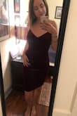 As soon as I put this dress on I did not want to take it off. It hugs my body perfectly, it's super sexy but also classy! I think it's a perfect holiday dress. - Melina M.