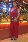 Wore this for my birthday dinner and it went awesome with my blue pumps. - Shontel M.