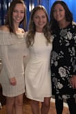 Dress fit perfectly! I wore it for my rehearsal dinner. Fabric was thick and not see through at all but I did feel like I needed to wear spanks underneath to keep everything smooth. Would definitely recommend! - Moriah G.