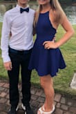 My daughter wore this dress for 2 occasions-a Sports banquet and Homecoming. This dress fit perfectly and was very appropriate, yet very cute, for a 14 year! So cute in fact, that 2 of her friends borrowed it for other occasions! - Renee G.