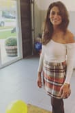 Love the colors and the fit. This is one of my favorite warm skirts. - Youmna E.
