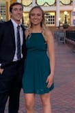 Flowing, pretty, and simple! I wore it to my semi-formal and felt like a princess. - Peyton C.