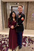 This dress was an absolute life saver. I ordered this dress 4 days before my event after my original dress was tailored wrong. I got this 2 days before the ball, hemmed it myself the day before and it was the best dress I've ever worn to any ball/event I've been to. The sleeves were a bit long, but I rolled them up once and it was perfect. Paired it with some black strappy heels and a simple silver necklace and I received so many compliments. - Jasmin C.
