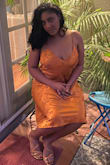 This dress is GORGEOUS. Even better in person than on the picture. I wore this out to the Sara Bareilles concert at the Hollywood Bowl and received so many compliments! I would say this this dress is for women blesses with some height. If you are under 5'7 this dress could potentially look super long on you. - Tea S.