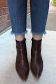 I love these shoes so much that I have them in two colors, and they're just about all I've been wearing lately! They are a little bit uncomfortable while you break them in, but after a few wears they fit perfectly and feel great. I love the dark brown color - they're a great neutral. Excited to wear these all fall, winter, and beyond! - Kestrel C.