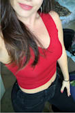 I love this top and it can be paired with any type of bottom. Careful in the summertime though because boob sweat alert. - Katherine N.