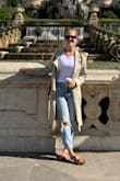 I was looking for a casual jacket for a trip to Europe, something that could be bundled up but not wrinkle & still be warm... this did the trick! It was very versatile, fashionable when needed, casual when not. The fit was slightly odd, I can't put my finger on what it was but no real complaints. - Samantha W.