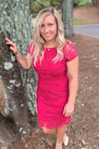 I'm a CrossFit athlete and the dress was a little snug in the shoulders, I couldn't lift my arms. The fit was good other than that and looked great. - Aleigh M.