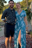 This dress is incredible. I do wish I had sized down because it's a wrap dress and so there is a lot of variation in how you tie it. I found myself tying it as tightly as it could and wishing it went a little more. It hugs the waist but flows over the hips so I would recommend just going off your waist size. I wore this to a graduation and 2 weddings this summer and got so many compliments!! It is an incredible color (my favorite color!) and made me feel so sexy. I wore it with birkenstocks and it just lightly hit the ground. 10/10 would recommend. - Anna K.