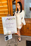 This dress was beautiful for my bridal shower. I paired it with black strappy heals! I got so many compliments on it! It's a soft material and is very comfortable and flattering! Highly recommend. I always order from Lulus and I've never been disappointed! - Natalie F.