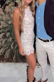 I bought this for my sorority semi formal. I love it! It fit absolutely perfect. - Brooke S.