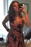 I wore this dress to my friend's June wedding in Texas. It was flowy, and perfect to tear up the dance floor with! The only main issue was that it was a bit long, even when I put my heels on. I didn't have time to get it tailored but for my next event, I will! - Mia G.