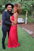 The color is stunning in person. I have an athletic build (broader shoulders and back) so a medium is a safe buy. It's a bit loose which kept it flowing. I felt so pretty in this. I never knew red was my color. - Linzy K.