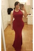 I bought this for a wedding I was in the weekend and couldn't be more happy with this dress. It fit perfectly and accentuated my curves. I would definitely recommend - Aracely M.