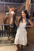 Loved the dress it was perfect for my event, I only give it 4 stars because it was a little tight in the chest area, so if you're on the bigger side maybe size up - Mari P.