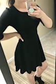This dress is perfect for any occasion! I can add a heel to make it fancy, or pair with some tights and a scarf for when it's cold out. It's a fairly thick material too which I love. Lulus has never failed to disappoint me! - Caitlin B.