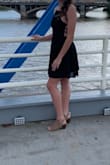 We loved this dress, it was difficult to adjust all the strapping in back but once we had it all adjusted it was perfect. - Stacy P.