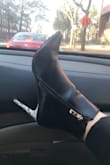 I love these!! The snake skin gives the otherwise plain shoe such a cute pop of color and style!! I'm obsessed - Jessica M.