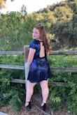 It fit perfectly on the first try! It was such a fun dress for my homecoming. My best friend and I went as an alien and an astronaut! - McKenzie N.