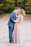 Loved this dress for my engagement photos. A small was a perfect fit- could not have gone smaller or larger than that. - Christina F.