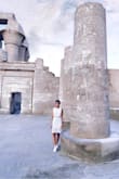 I wore this dress during my trip to Egypt. It was a big hit. Very comfortable, you can either dress it down with sneakers or dress it up wish heels. - Rana I.