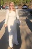 This dress was everything. Sleek, modern and simply beautiful. I had to shorten the length as I am a petite, but the tailor did a great job. - Jillian H.