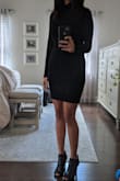 I have worn this dress twice since I bought it. It fits amazing and it is great quality. I highly recommend it for a night out. - Maria C.