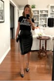 Fabulous skirt! Funny story that I had read all the reviews most said it ran small. I usually wear small or XS but due to the reviews I ordered a medium. It was huge I sent it back and reordered a small however the bag said small but the product inside was an XS. Best mistake ever because XS fit me like a glove! Received so many compliments! Love the skirt! - Kelly C.