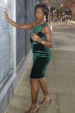 This dress is beautiful, and turned heads all night long. Although the dress has a little space in it, it left room for me to remain comfortable.  I'd definitely purchase this dress in a different color in the future.  Lulus, y'all rock!!!!!!!! - Shon W.