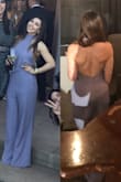 I love the style of this halter jumper and color!  I wore it to a Wedding and it was super comfortable and still fancy. I ordered the lavendar xs and to be honest, it was a bit large on me around the waist/ hip area, as well as the length, however I am only 5 ft. 1. Here are a few attached photos: - Olivia A.